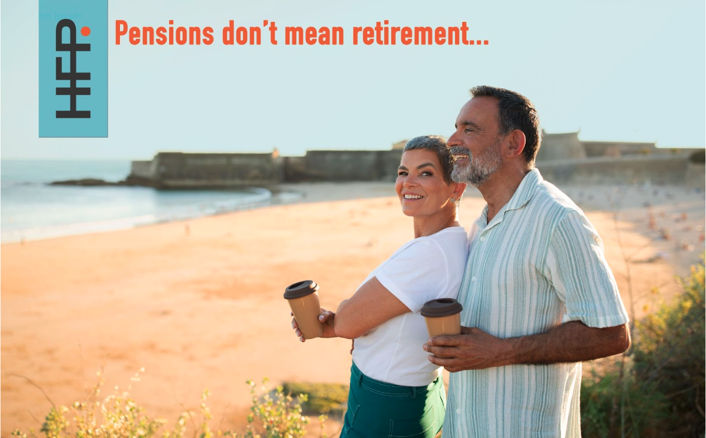 Pensions don’t mean retirement
